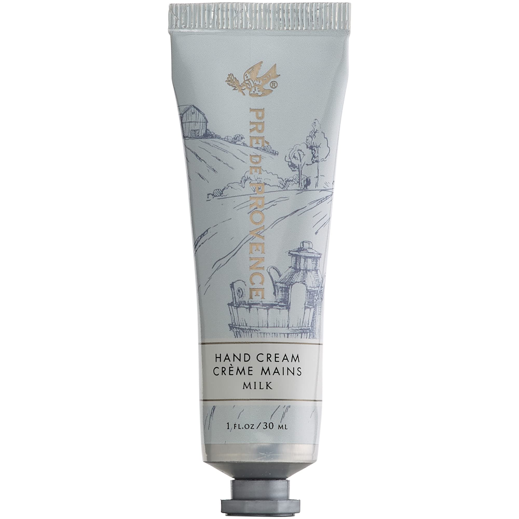 Pre de Provence Gift Set Collection 150 Gram Soap Bar & 1 fl oz Hand Cream, Milk